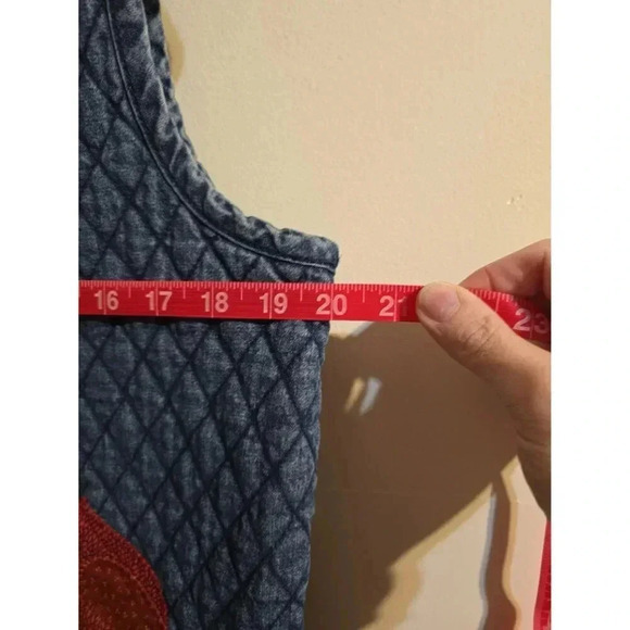 Vintage Haik's Denim Cardinal Vest Size Medium 90s‎ - Picture 6 of 7